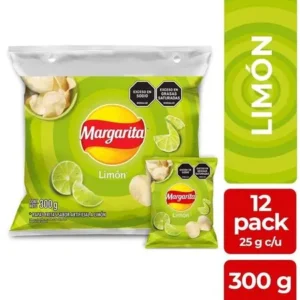 PAPA MARGARITA LIMON 25 GR BOLSA X 12 UND