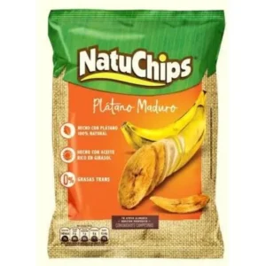 NATUCHIPS MADURO 38 GR BOLSA X 12 UND