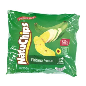 NATUCHIPS VERDE BOLSA DE 12 PAQUETES X 38 GR C/U