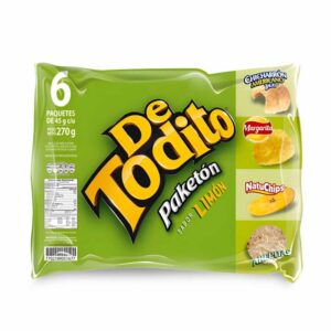 DETODITO LIMON 45 GR BOLSA X 6 UND
