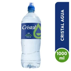 AGUA CRISTAL 1000 ML PACA X 12 UND