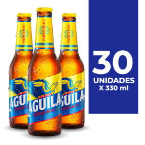 CERVEZA AGUILA TRADICIONAL 330 ML CANASTA X 30 UND