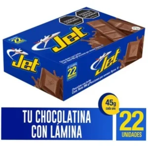 CHOCOLATINA JET *45 GR *22UND