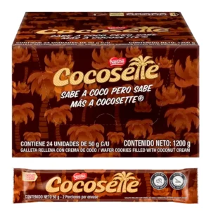 GALLETA COCOSETTE MAXI WAFER CAJA X 24 UND