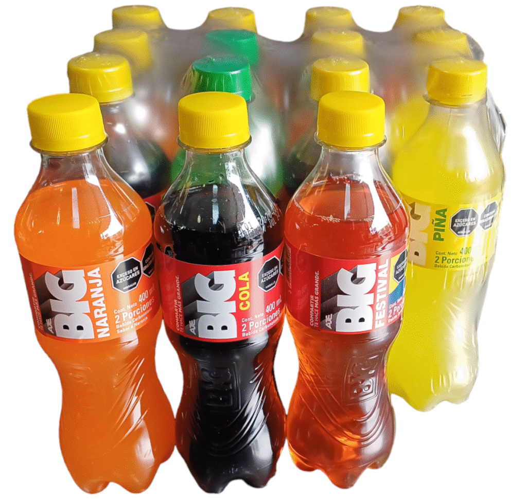 Bif Cola BIG COLA SABORES 400 ML PACA X 12 UND - Distribuidora el mono