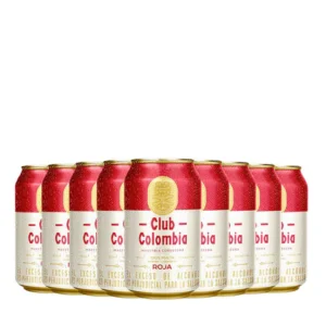 CERVEZA CLUB COLOMBIA ROJA LATA 330 ML PACA X 24 UND