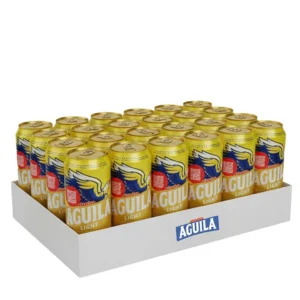 CERVEZA AGUILA LIGHT LATON 473 ML PACA X 24 UND