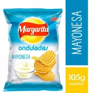 PAPA MARGARITA ONDULADA MAYONESA FAMILIAR 105 GR